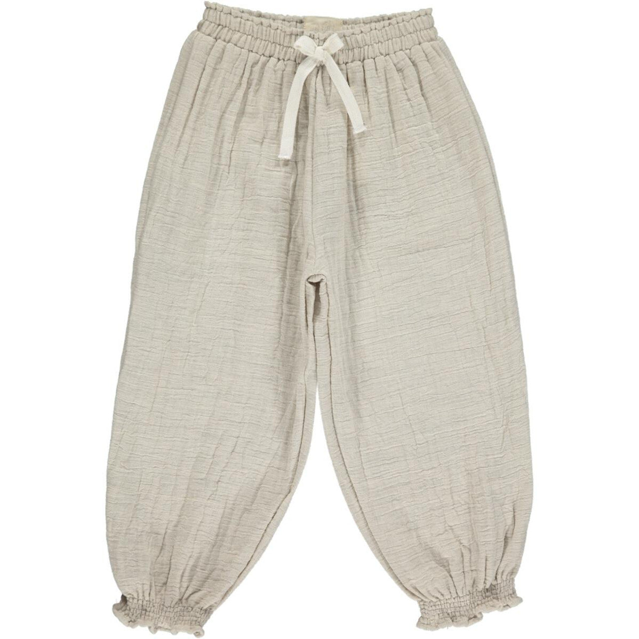 Oatmeal Gauze Kids Pants