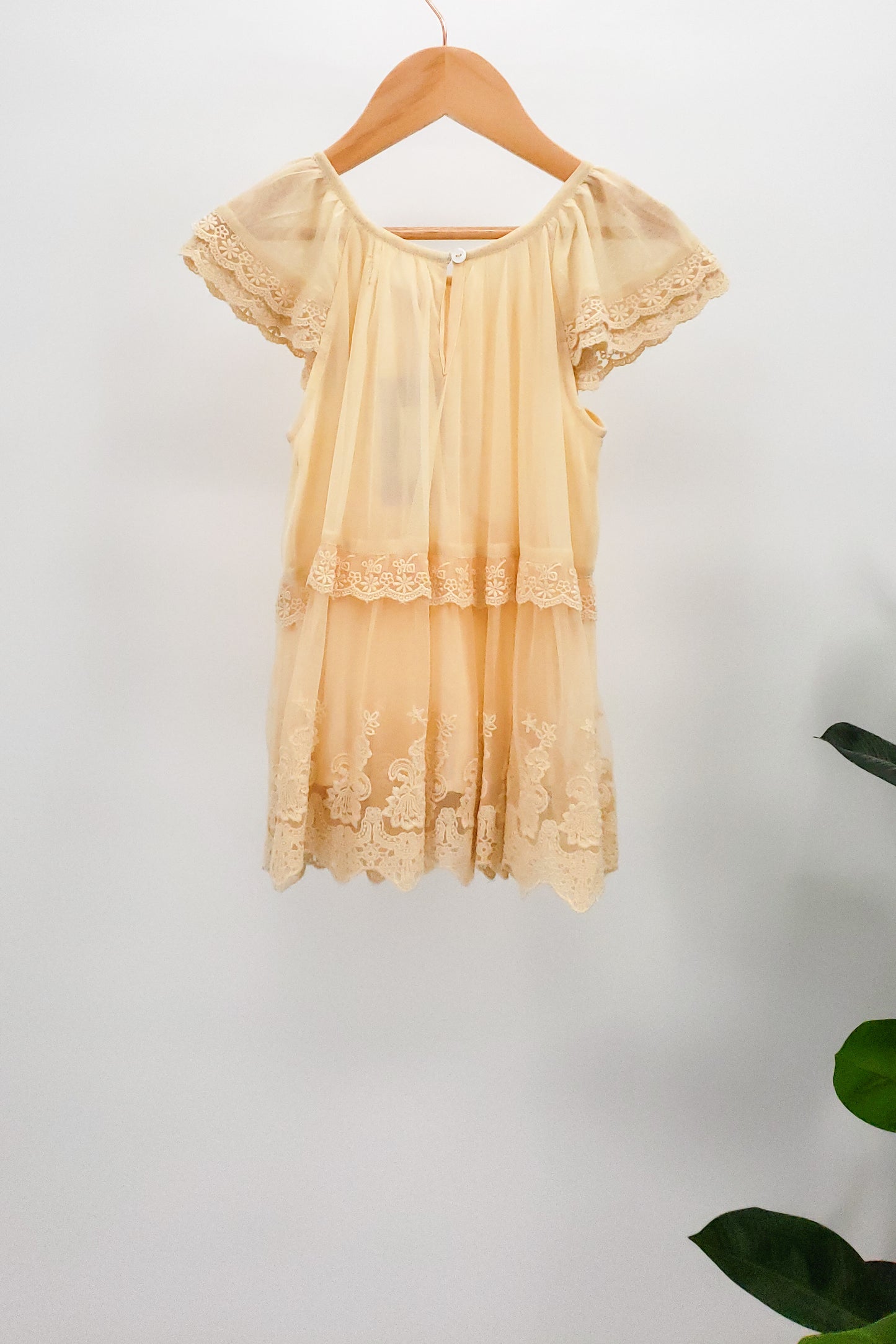 Ivory Lace Dress