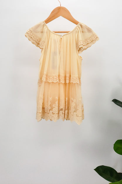 Ivory Lace Dress