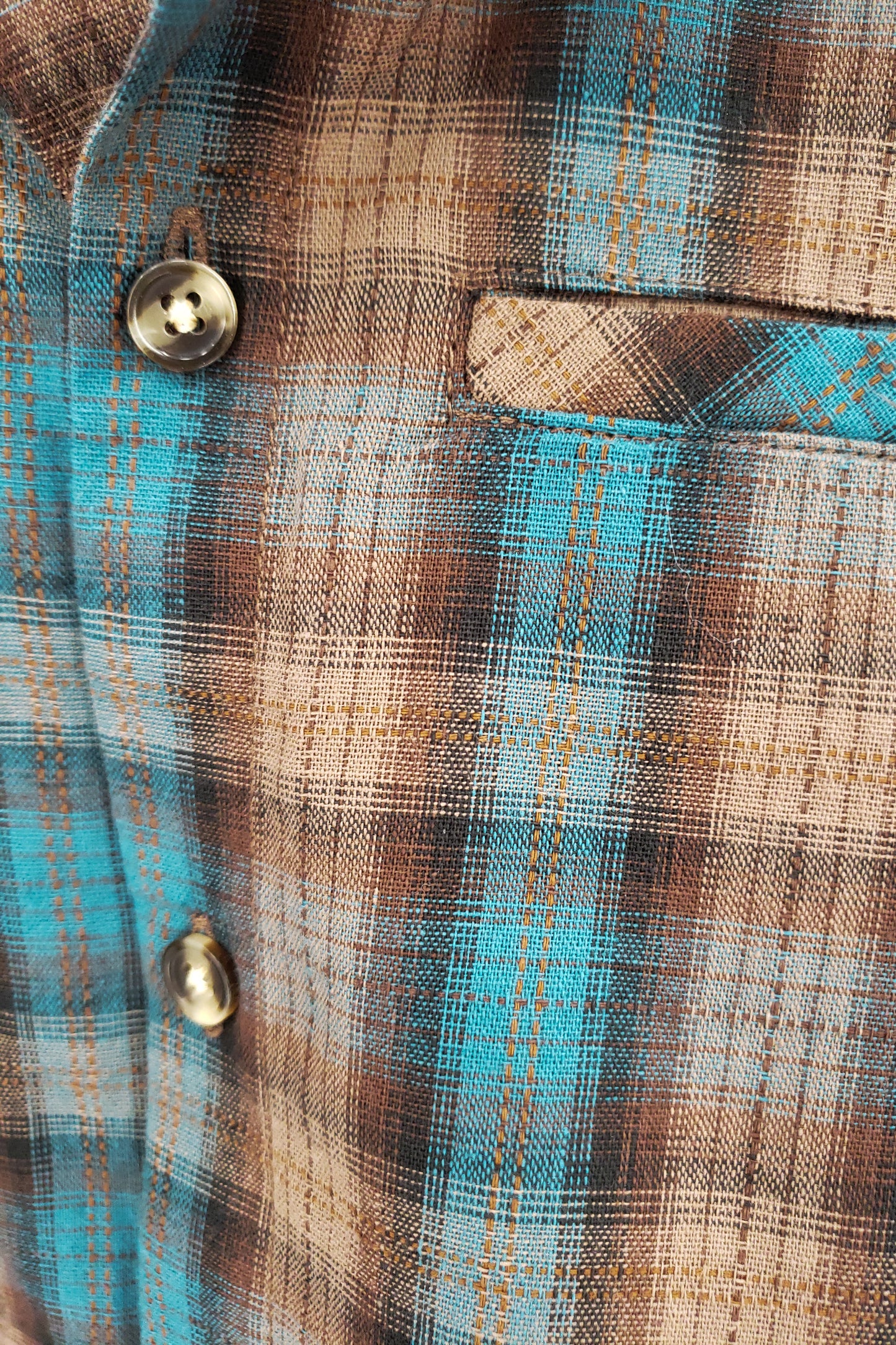 Plaid Button Front Shirt