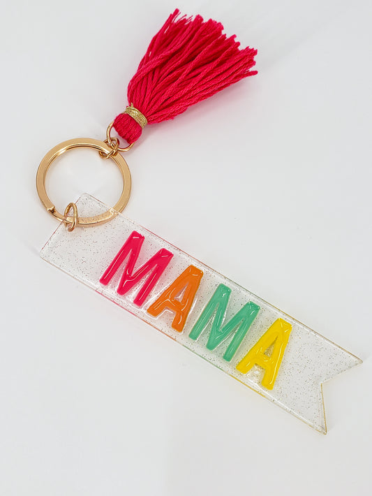 Vibrant Mama Keychain