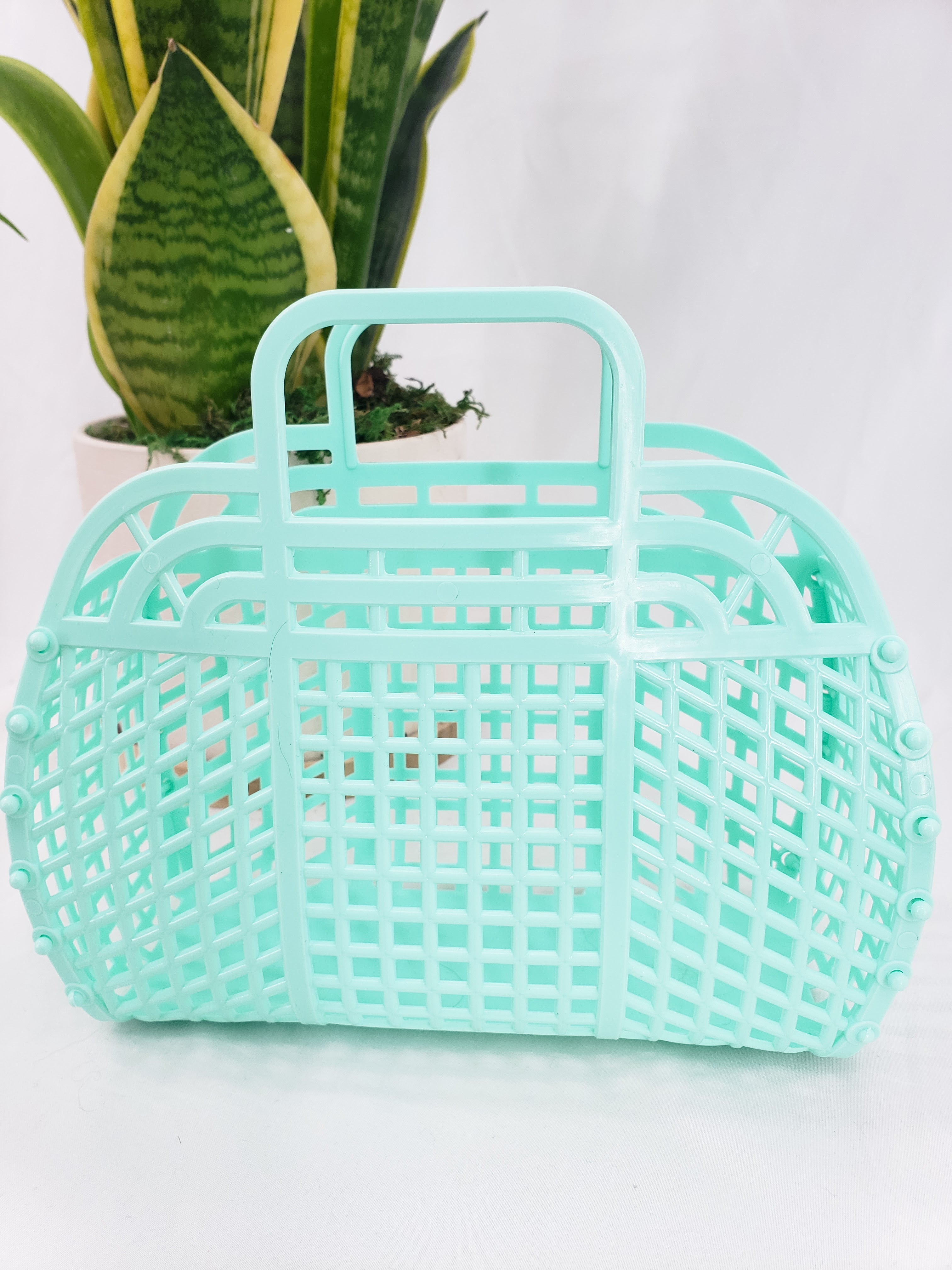 Retro jelly basket discount bag