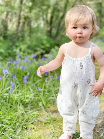 Floral Gauze Romper