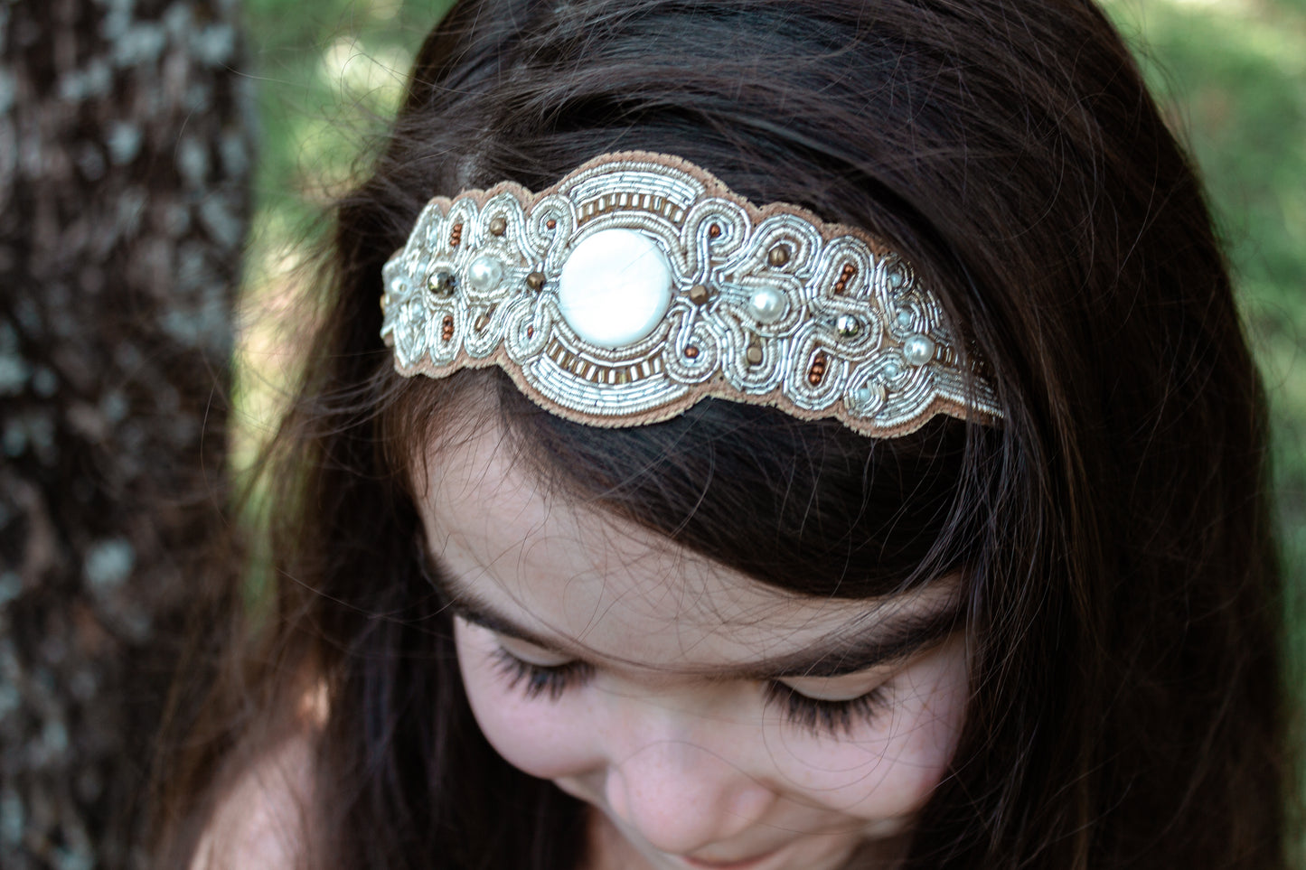 Boho Beaded Headband