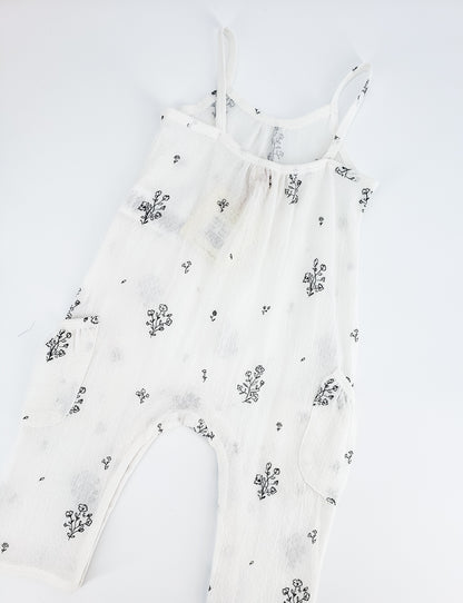 Floral Gauze Romper