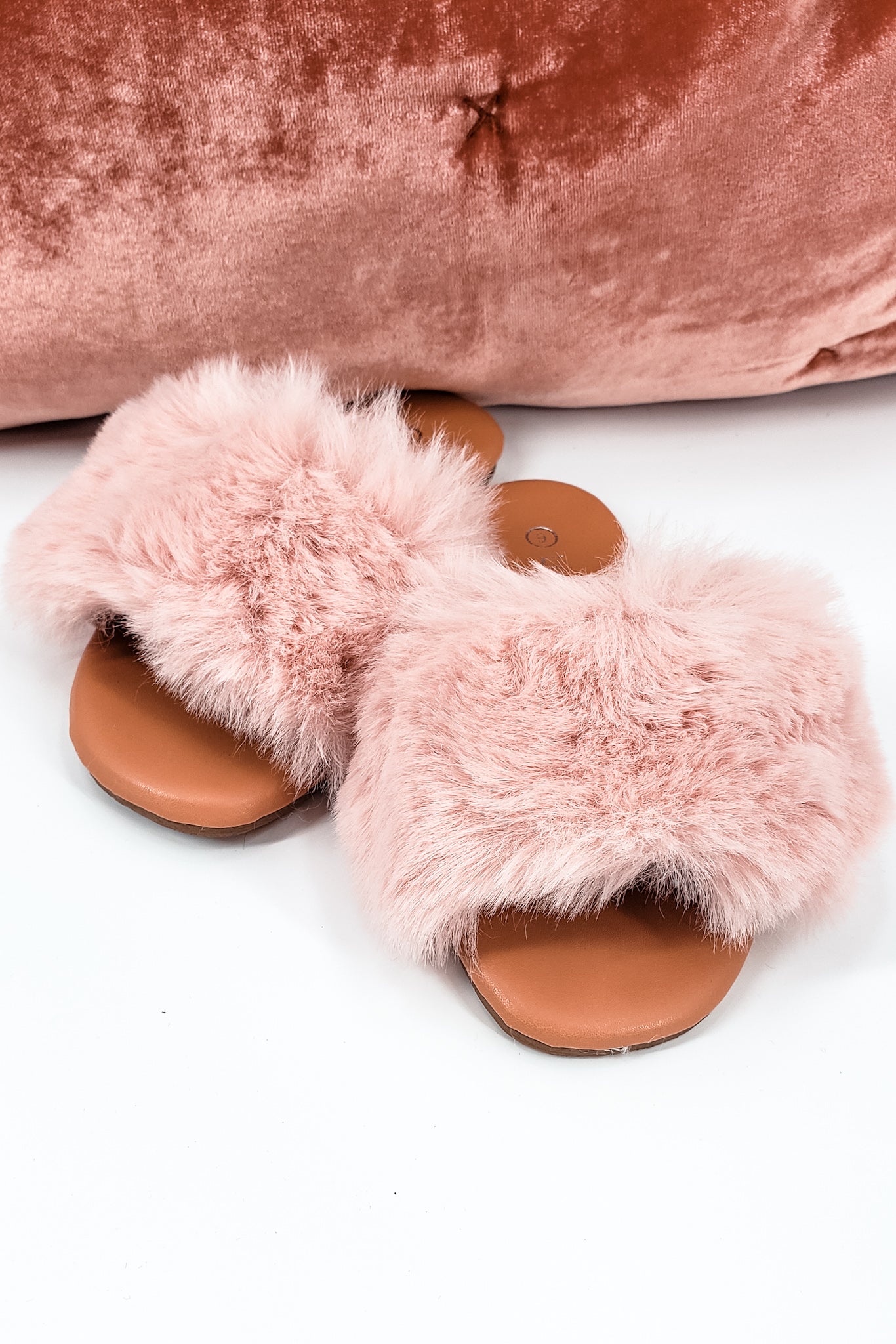 Pink Furry Slides